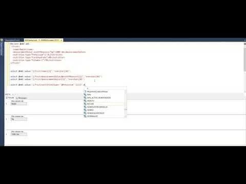 Sql Server XQuery/XPath Basic Examples - Part 1