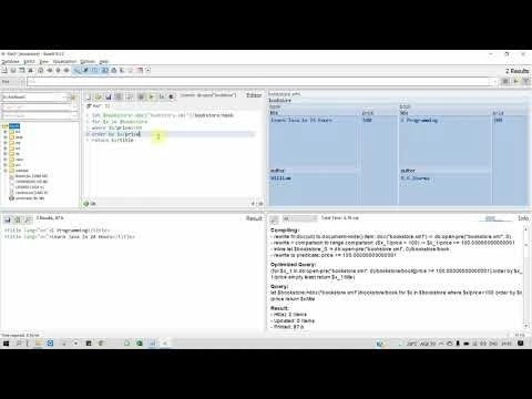 XQuery FLOWR Expression | XML | Advanced DBMS