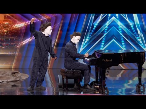 Michael Myers plays piano, stuns audience on America#39;s Got Talent
