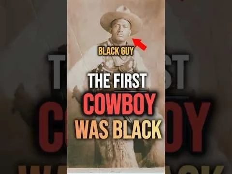 The FIRST cowboys in AMERICA were BLACK MEN #BLACKHISTORY