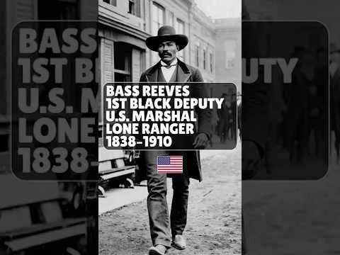 Bass Reeves: The Real Lone Ranger #blackhistory #facts #Cowboys #blackthought