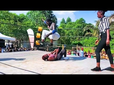 FULL MATCH: Zampi  vs  Maureen K | Best African Wrestling | Soft Ground Wrestling Uganda