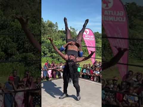SGW UGANDA QUICK MATCH IN THE PEARL OF AFRICA WRESTLING! Nemesis vd jason williams