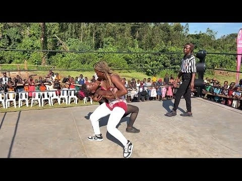 WOMEN WRESTLING  AFRICA MUDMANIA! Lipanda Yoyo vs Hope Michealson at sgw. Apirl 18th 2025