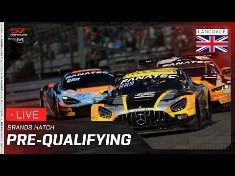LIVE | Pre-Qualifying | Brands Hatch | GT World Challenge Europe powered by AWS 2025