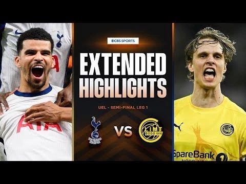 Tottenham Hotspur vs. Bodø/Glimt: Extended Highlights | UEL QSemi-Final Leg 1 | CBS Sports Golazo