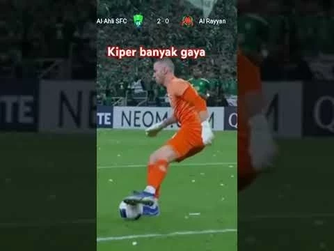 kiper banyak gaya di liga champion asia 2025 #ngakak #lucu #kiper #banyakgaya