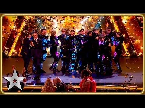 The Blackouts quot;WORLD-CLASSquot; LED party gets Amanda#39;s GOLDEN BUZZER! | Semi-Finals | BGT 2025