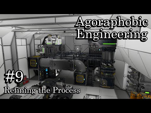 Refining the Process - Agoraphobic Engineering #8 | Space Engineers Survival