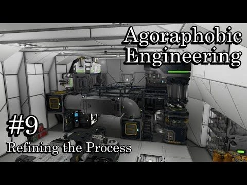 Refining the Process - Agoraphobic Engineering #8 | Space Engineers Survival