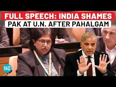 Full Speech: India Shames Pakistan With Own Minister#39;s Confession At UN Terror Meet After Pahalgam