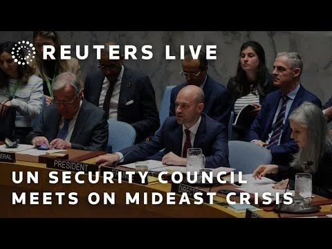 LIVE: UN Security Council meeting on the Middle East