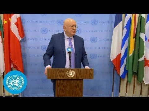 Russia on Ukraine - Security Council Media Stakeout | United Nations