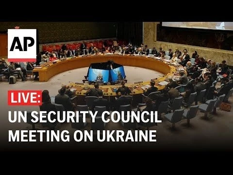 LIVE: UN Security Council meeting on Ukraine