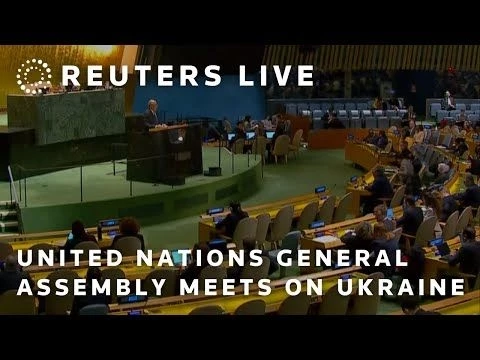 LIVE: United Nations General Assembly meets on Ukraine