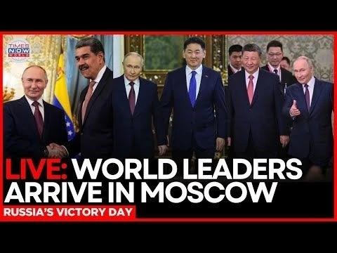 LIVE NEWS |  World Leaders Arrive In Moscow Ahead Of Victory Day Celebrations | Times Now World