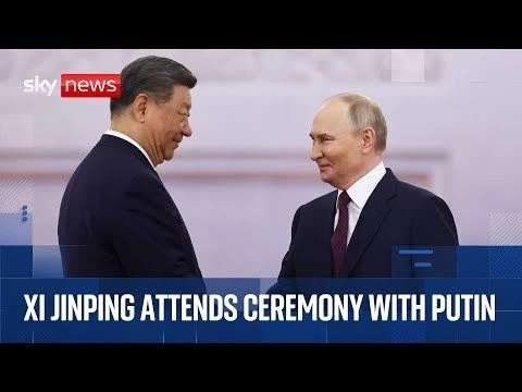 Putin welcomes Xi to Russia