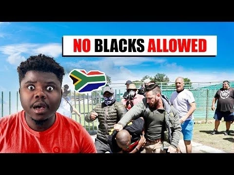 No Black People Allowed In South Africa’s White Only Town