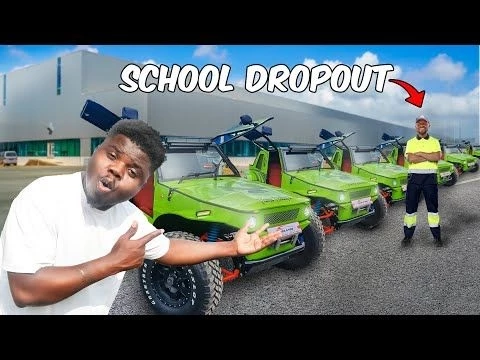 How A School DropOut Manufactures Cars In Africa!