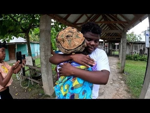 I Surprised The Jamaican Woman Who Washed My Feet With A Flight Ticket To Ghana!