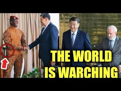 World Leaders Line Up to Meet Africa’s Boldest President Captain Ibrahim Traoré, STUNS Moscow.