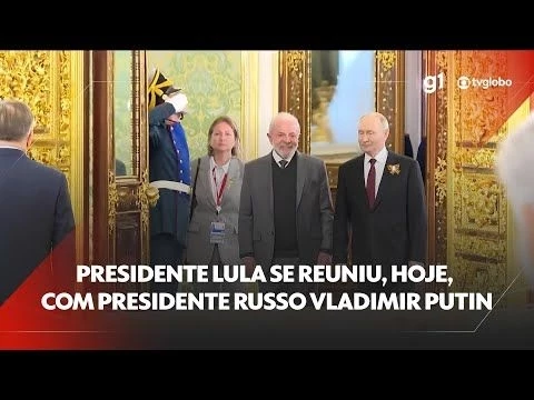 Presidente Lula se reuniu, hoje, com presidente russo Vladimir Putin