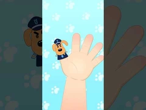 Finger Family (Sheriff Labrador Version) | Nursery Rhymes  Songs for Kids #shorts