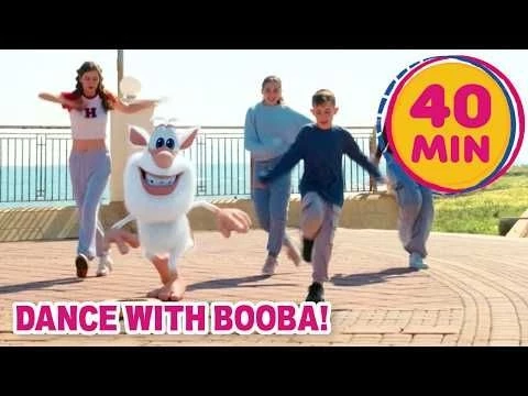 Booba - Learning Shuffle Dance Moves - Cartoon for kids