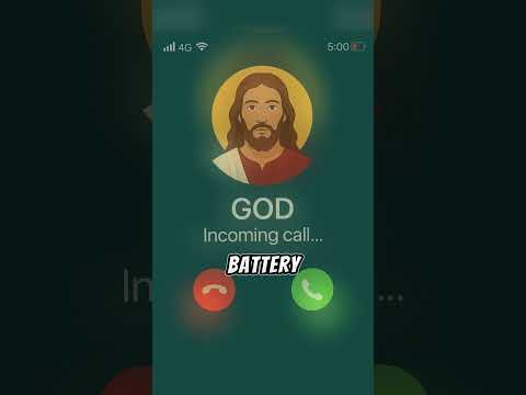 What Would You Say If GOD Called Right Now?