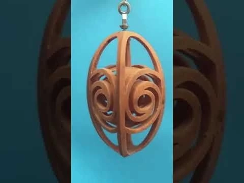 88 - Scroll Saw Compound Cut Ornament