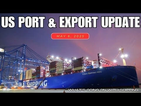 US Port  Export Update | Port Survey | Port LA  Savannah | Container Lines Realignment | Exports?