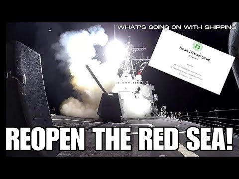 Pres Trump#39;s Administration quot;Signalquot; to Reopen the Red Sea | What Does This Mean for Shipping?