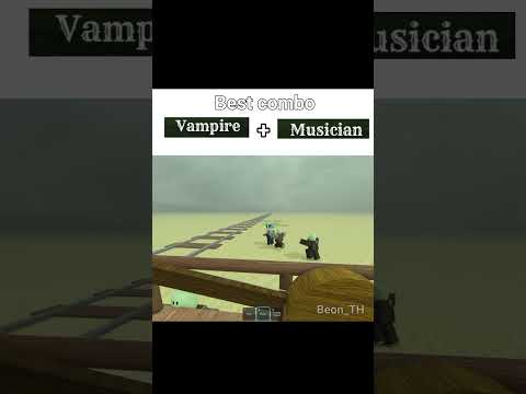 The best combo vampire กับ Musician | DEAD RAILS #meme #deadrails #roblox