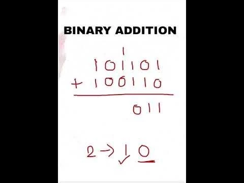 binary addition in digital electronics