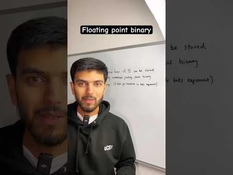 Floating point binary numbers - A Level Computer Science #alevels #computerscience