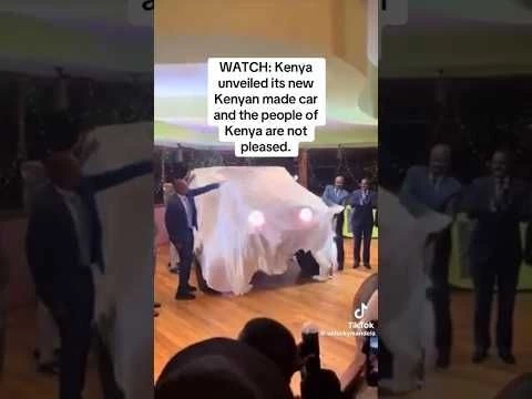 made in Africa car unveiled #car #cars #omg #funny #automobile #newcar #shorts #video #shortvideo