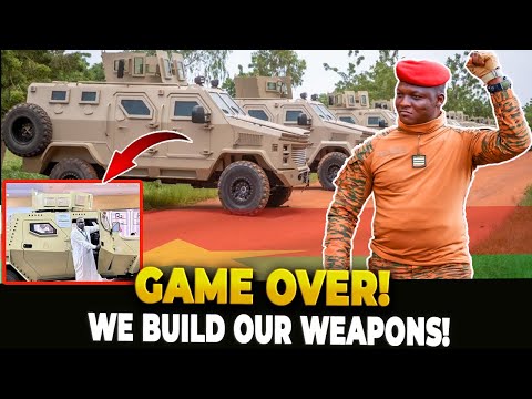 Ibrahim Traore Builds Burkina#39;s Own Armored Vehicle for the First Time!