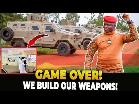 Ibrahim Traore Builds Burkina#39;s Own Armored Vehicle for the First Time!