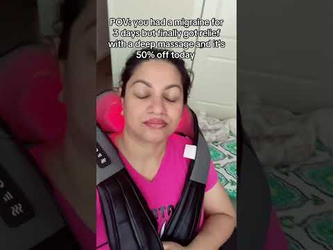 Relief Alert: Must-Have Massage Tools for Neck Pain  Migraines #fok