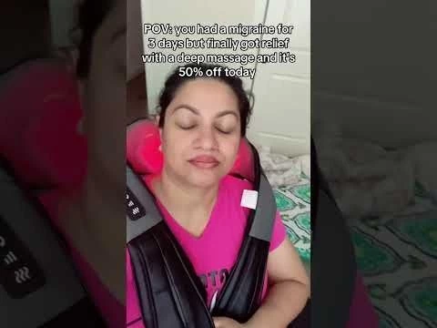 Relief Alert: Must-Have Massage Tools for Neck Pain  Migraines #fok