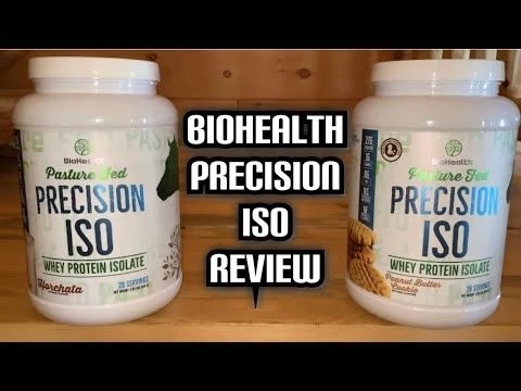 BioHealth Nutrition Pasture Fed Precision Iso Whey Protein Isolate REVIEW | Horchata  PB Cookie