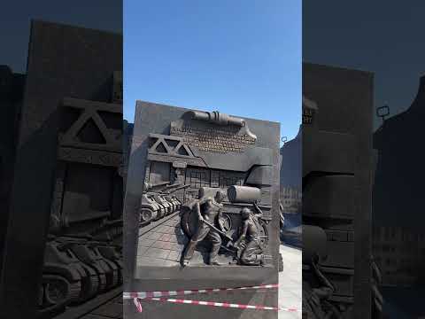 МЕМОРИАЛ В МАРИУПОЛЕ К 9 МАЯ! ПОДАРОК ОТ ГОРОДА-ПОБРАТИМА! #мариуполь #мариупольвидео