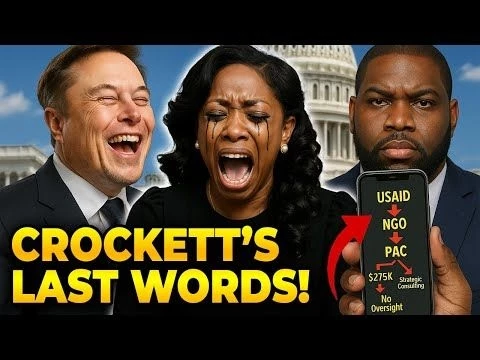 Elon Musk DESTROYS Jasmine Crockett on The View—She Storms Off Live!