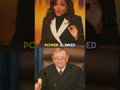 Jasmine Crockett Silences Chief Justice Roberts in 5 Minutes