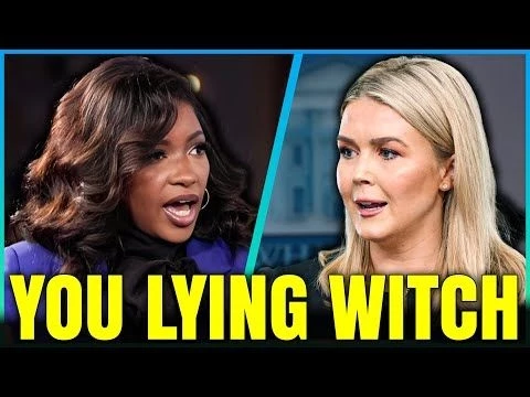 Jasmine Crockett ANNIHILATES Karoline Leavitt in Explosive Live TV Showdown