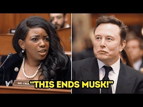 Jasmine Crockett DESTROYS Elon Musk in Congress — His Empire Collapses On The Spot