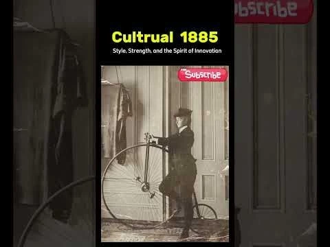 Woman and Her Penny-Farthing | 1880s Cycling History in Focus