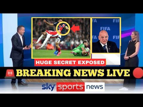 FIFA LEAKS SHOCKING VIDEO THAT PROVES ARSENAL WERE ROBBED BY VAR IN UCL SEMI-FINAL AGAINST PSG