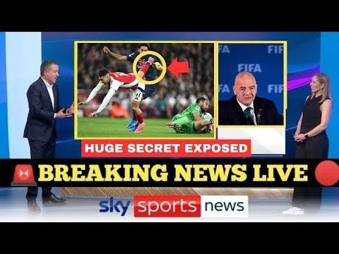 FIFA LEAKS SHOCKING VIDEO THAT PROVES ARSENAL WERE ROBBED BY VAR IN UCL SEMI-FINAL AGAINST PSG