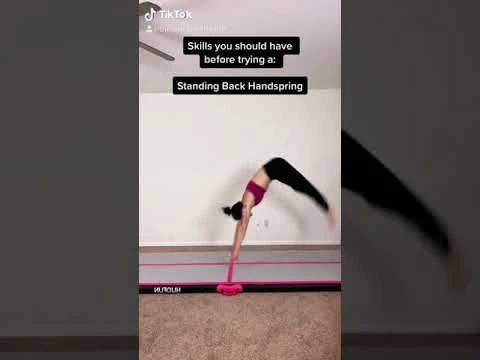 Back Handspring Drills - How to do a Back Handspring - Tumbling Drills | The Pro Cheerleader